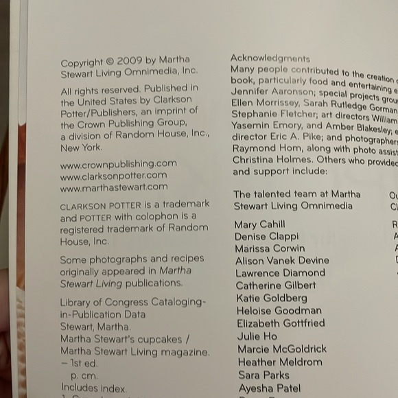 MARTHA STEWART UEC Cupcake cookbook 175 inspired ideas everyones favorite treat - Picture 7 of 16